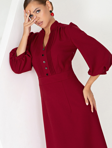 Платье MPl00018Z(ela), цвет карминный