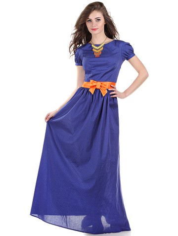Платье gabriella, цвет синий