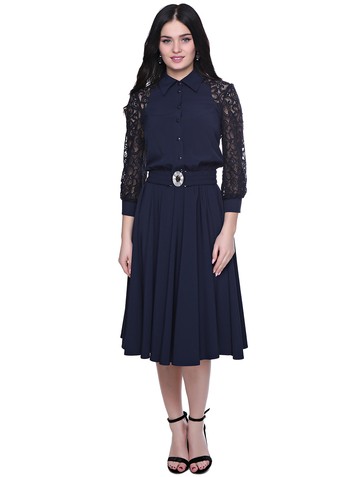 Платье rikky, цвет темно-синий Product fe192652 12fa 11e8 8ae7 408d5c780b56
