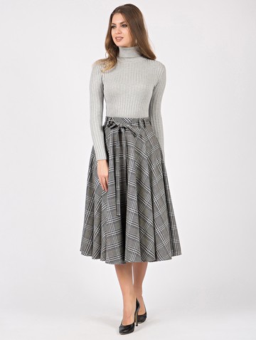 Юбка mariam, цвет серый Product ff8c0fe3 f3e2 11e8 98a1 408d5c780b56